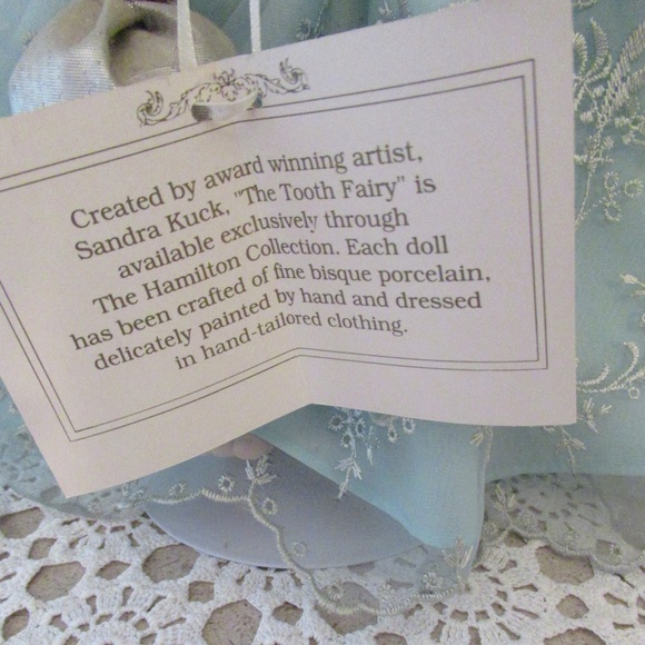 "The Tooth Fairy" The Hamilton Collection Porcelain Doll - Picture 7 of 14